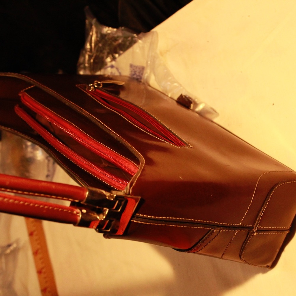Burgundy Handbag